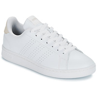 Chaussures Gum5 Baskets basses Adidas Warmwear ADVANTAGE Blanc / Rose
