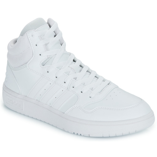 Chaussures Homme Baskets montantes Adidas scores Sportswear HOOPS 3.0 MID Blanc