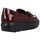 Chaussures Femme Baskets mode Wonders Zapatos Mocasín con Cuña para Mujer de  A-2821 Bordeaux
