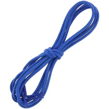 Les Lacets Français Lacets ronds et épais -  - 75cm Bleu
