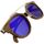 Montres & Bijoux Lunettes de soleil Flywi Lunettes de soleil ATENEA Bleu