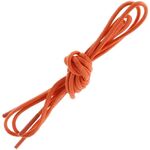Lacets ronds et fins - Orange - 150cm
