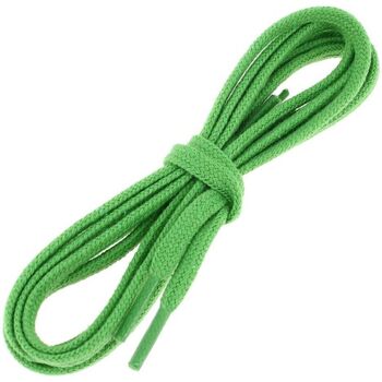 Les Lacets Français Lacets plats et fins - Vert - 150cm Vert