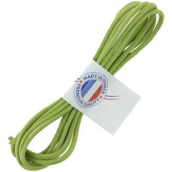 Les Lacets Français Lacets ronds et épais - Vert - 75cm Vert