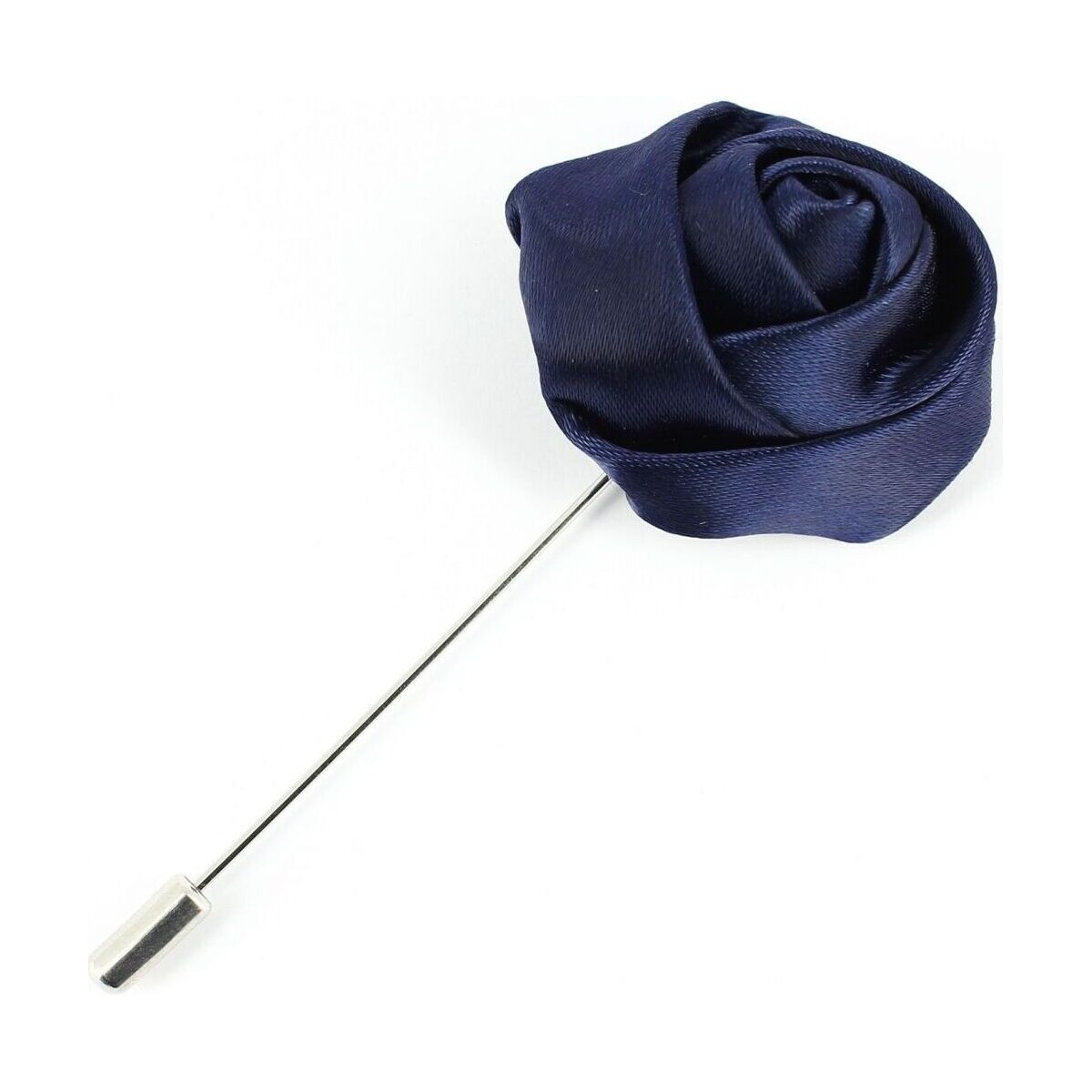 Montres & Bijoux Femme Broches / Epingles Cravate Avenue Signature Boutonnière rose satin Bleu