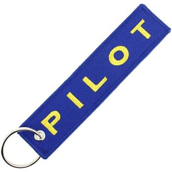 Clj Charles Le Jeune Porte-clés PILOT - Pilote de ligne - Aviation Bleu