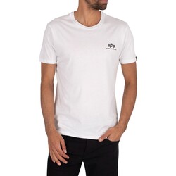 Vêtements Homme T-shirts manches courtes Alpha T-shirt basique Blanc