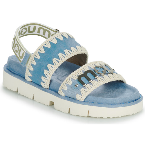 Chaussures Femme Sandales et Nu-pieds Mou MU.SW461001T Bleu