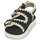 Chaussures Femme Sandales et Nu-pieds Mou MU.SW461003A Noir / Blanc