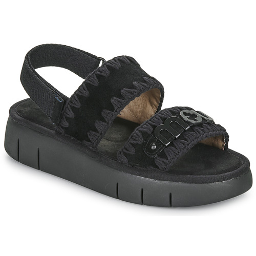Chaussures Femme Sandales et Nu-pieds Mou MU.SW531001A Noir