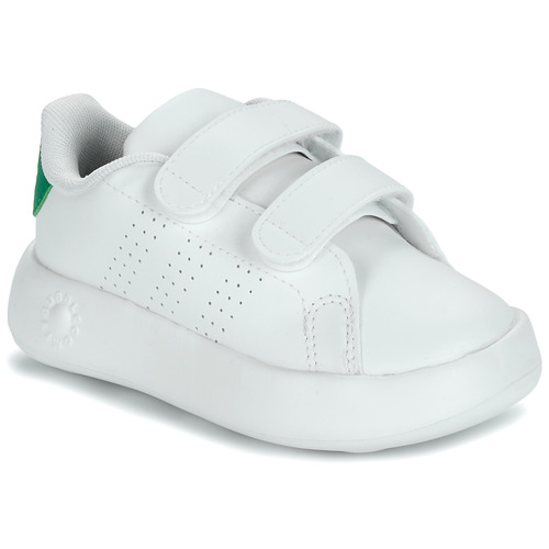 Chaussures Enfant Baskets basses Adidas female Sportswear ADVANTAGE CF I Blanc / Vert