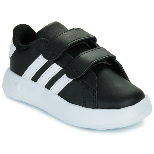 Chaussures Enfant Baskets basses Adidas wear Sportswear GRAND COURT 2.0 CF I Noir / Blanc