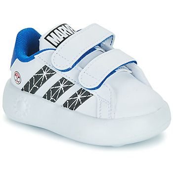 Chaussures Garçon Baskets basses Adidas Sportswear GRAND COURT SPIDER-MAN CF I Blanc / Spiderman