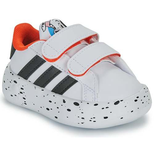 Chaussures Enfant Baskets basses samba Adidas Sportswear GRAND COURT 2.0 101 CF I Blanc / Noir