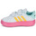Chaussures Fille Baskets basses Adidas Sportswear GRAND COURT MINNIE CF I Blanc / Rose