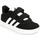 Chaussures Enfant Baskets basses Adidas Tee Sportswear VL COURT 3.0 CF I Noir / Blanc