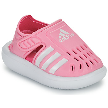 Chaussures Fille Baskets basses Adidas suits Sportswear WATER SANDAL I Rose / Blanc
