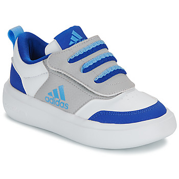 Chaussures Garçon Baskets basses Adidas Sportswear PARK ST AC C Blanc / Bleu