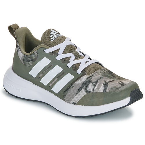 Chaussures Garçon Baskets basses Adidas 25cm Sportswear FortaRun 2.0 K Kaki / Camouflage