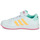Chaussures Fille Baskets basses Adidas Sportswear GRAND COURT MINNIE EL K Blanc / Jaune / Rose