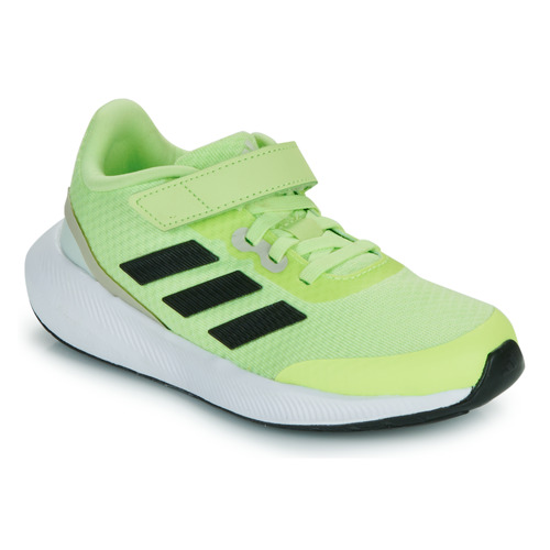 Adidas Sportswear RUNFALCON 3.0 EL K Jaune Fluo - Livraison Gratuite |  Spartoo ! - Chaussures Baskets basses Enfant 44,99 €