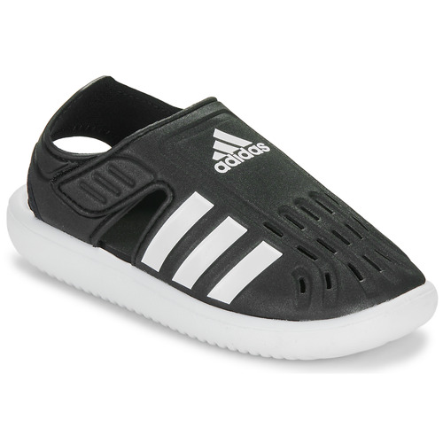 Chaussures Enfant Kanye West in the adidas Yeezy Boost 350 White Adidas Sportswear WATER SANDAL C Noir / Blanc
