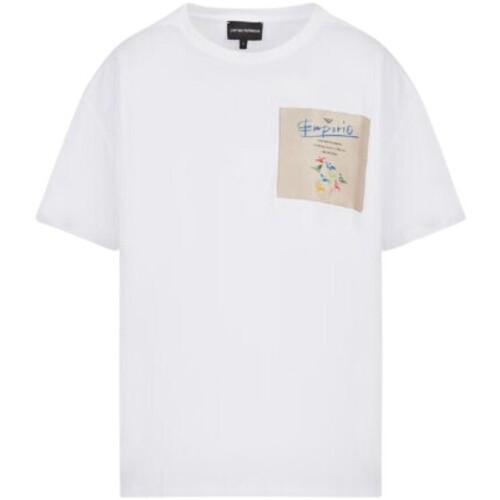 Vêtements Femme T-shirts manches courtes Emporio Armani  Blanc
