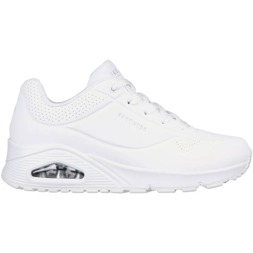 Chaussures Femme Baskets mode Skechers Chaussures femme  73690 Uno-Stand on Air Blanc Blanc