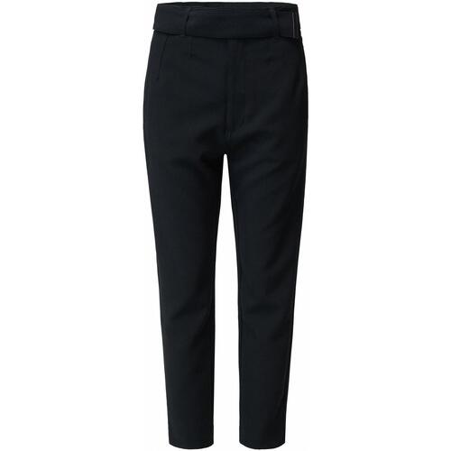 Vêtements Femme Chinos / Carrots Salsa Chino cropped Authentic high w Noir