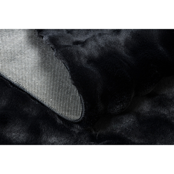 Rugsx Tapis BUBBLE noir 25 IMITATION DE FOURRURE DE LAPI 60x100 cm Noir