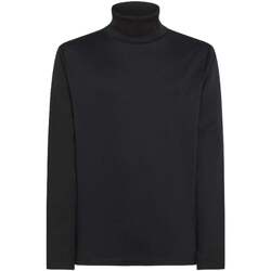 Lee Sweater met logo en ronde hals in zwart