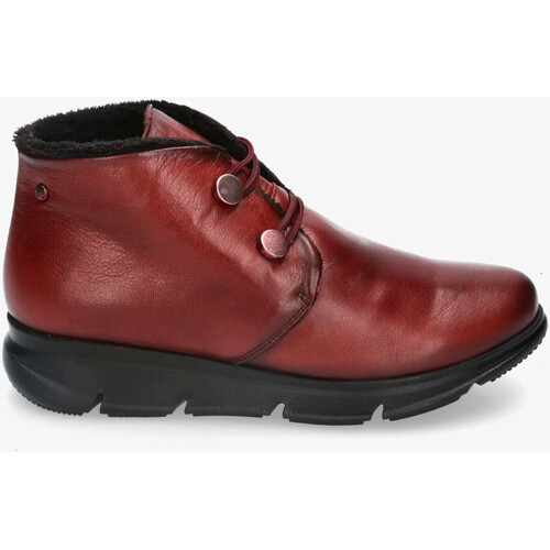 Chaussures Baumwolle Bottines pabloochoa.shoes 24660 Rouge