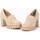 Chaussures Femme Baskets basses Keslem Zapatos  en color taupe para Beige