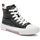 Chaussures Femme Bottines Tommy Hilfiger HIGH TOP LACEUP SNEAKER Noir