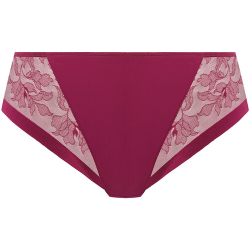 Sous-vêtements Femme elasticated-waist cotton Bermuda shorts Fantasie Illusion Rose