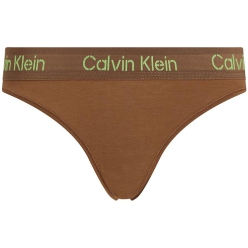 Sous-vêtements Femme Culottes & slips Calvin Klein Jeans classics Culotte  Ref 61590 Marron Marron