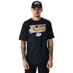 Vêtements Homme Débardeurs / T-shirts sans manche New-Era tee shirt homme Los angeles Lakers 60424446 - XS Noir