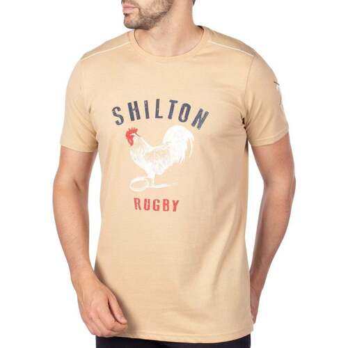 Vêtements Dusted T-shirts manches courtes Shilton T-shirt rugby french rooster 