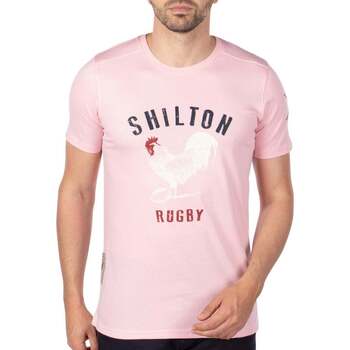 Vêtements Homme T-shirts efektem manches courtes Shilton T-shirt rugby french rooster 
