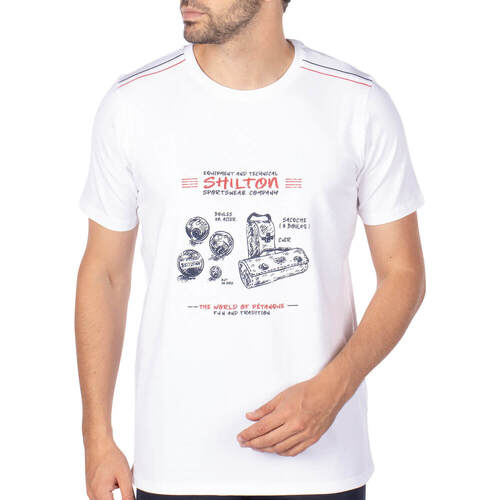 Vêtements Homme T-shirts manches courtes Shilton T-shirt suit masters 23 