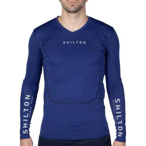 Vêtements Homme T-shirts manches longues Shilton T-shirt de compression 