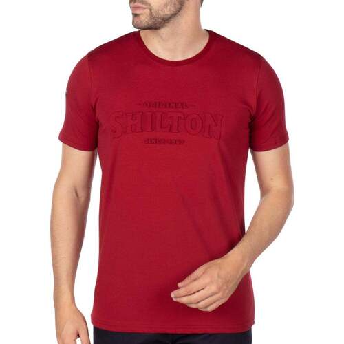 Vêtements Homme Sweat à Capuche New-zealand Shilton T-shirt manches courtes relief 