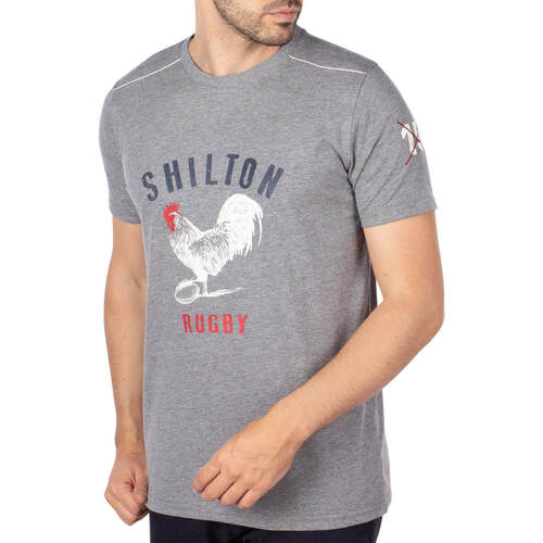Vêtements Homme Plaids / jetés Shilton T-shirt rugby french rooster 