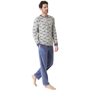 Vêtements Homme Pyjamas / Chemises de nuit J And J Brothers JJBDP5300 Multicolore