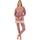 Vêtements Femme Pyjamas / Chemises de nuit Lisca Pyjama tenue d'intérieur leggings tunique manches longues Rose