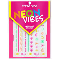 Beauté Femme Kits manucure Essence Autocollants Pour Ongles Neon Vibes 