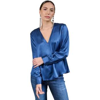 Vêtements Femme Chemises / Chemisiers Kaos Collezioni  Bleu