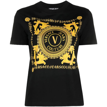 Vêtements Femme T-shirts & Polos Versace  Noir