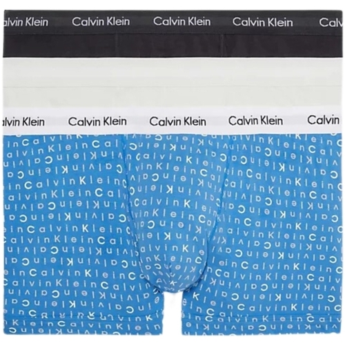 Sous-vêtements Homme Caleçons Calvin CASUAL Klein Jeans Lot de 3 boxers  Ref 60870 H4Y Multi Multicolore