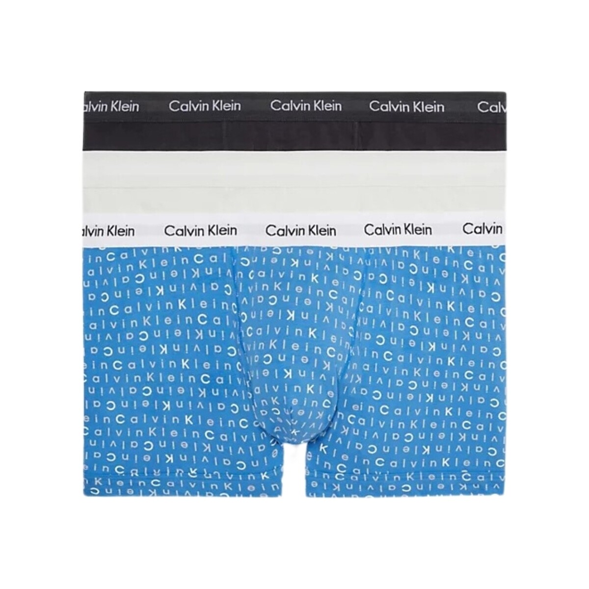 Sous-vêtements Homme Caleçons Calvin Klein Jeans Lot de 3 boxers  Ref 60870 H4Y Multi Multicolore
